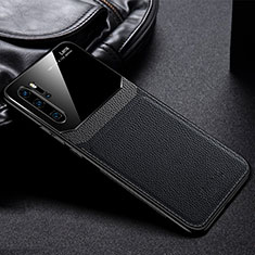 Silikon Hülle Handyhülle Gummi Schutzhülle Leder Tasche H03 für Huawei P30 Pro New Edition Schwarz
