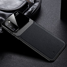 Silikon Hülle Handyhülle Gummi Schutzhülle Leder Tasche H04 für Samsung Galaxy S20 5G Schwarz