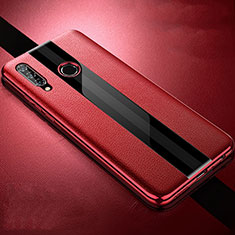 Silikon Hülle Handyhülle Gummi Schutzhülle Leder Tasche H05 für Huawei Honor 20 Lite Rot