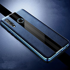 Silikon Hülle Handyhülle Gummi Schutzhülle Leder Tasche H05 für Huawei Honor 20E Blau