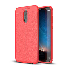 Silikon Hülle Handyhülle Gummi Schutzhülle Leder Tasche S03 für Huawei G10 Rot