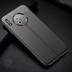 Silikon Hülle Handyhülle Gummi Schutzhülle Leder Tasche Z03 für Huawei Mate 30 Pro 5G Dunkelgrau