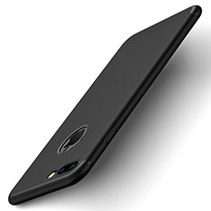Silikon Hülle Handyhülle Gummi Schutzhülle Loch für Apple iPhone 8 Plus Schwarz