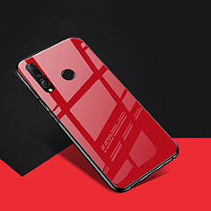 Silikon Hülle Handyhülle Gummi Schutzhülle Spiegel für Huawei Honor 20E Rot