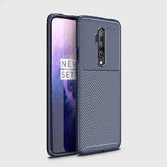 Silikon Hülle Handyhülle Gummi Schutzhülle Tasche Köper für OnePlus 7T Pro Blau