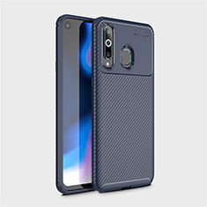Silikon Hülle Handyhülle Gummi Schutzhülle Tasche Köper für Samsung Galaxy A8s SM-G8870 Blau