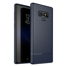Silikon Hülle Handyhülle Gummi Schutzhülle Tasche Köper für Samsung Galaxy Note 9 Blau