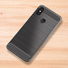 Silikon Hülle Handyhülle Gummi Schutzhülle Tasche Köper für Xiaomi Mi Mix 3 Grau