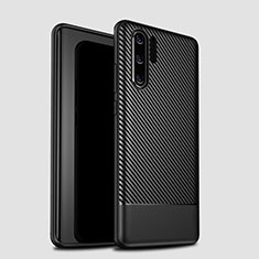Silikon Hülle Handyhülle Gummi Schutzhülle Tasche Köper S04 für Huawei P30 Pro Schwarz