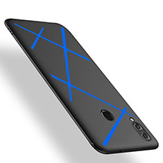 Silikon Hülle Handyhülle Gummi Schutzhülle Tasche Köper T02 für Huawei Honor 8X Blau