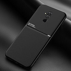 Silikon Hülle Handyhülle Gummi Schutzhülle Tasche Köper Y01 für Huawei Mate 20 Lite Schwarz