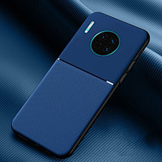 Silikon Hülle Handyhülle Gummi Schutzhülle Tasche Köper Y01 für Huawei Mate 30 Pro 5G Blau