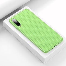 Silikon Hülle Handyhülle Gummi Schutzhülle Tasche Line für Huawei Y9s Grün