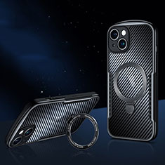 Silikon Hülle Handyhülle Gummi Schutzhülle XD2 für Apple iPhone 15 Plus Schwarz
