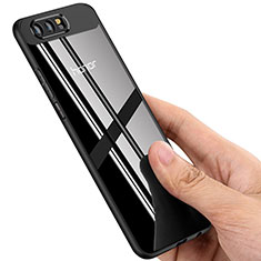 Silikon Hülle Handyhülle Rahmen Schutzhülle Durchsichtig Transparent Matt für Huawei Honor 9 Premium Schwarz