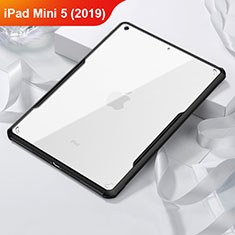 Silikon Hülle Handyhülle Rahmen Schutzhülle Durchsichtig Transparent Spiegel für Apple iPad Mini 5 (2019) Schwarz