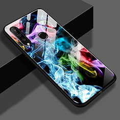 Silikon Hülle Handyhülle Rahmen Schutzhülle Spiegel Modisch Muster S01 für Huawei P30 Lite Plusfarbig