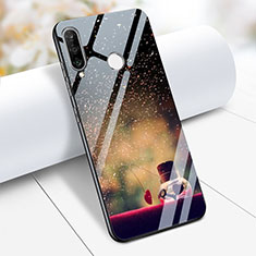 Silikon Hülle Handyhülle Rahmen Schutzhülle Spiegel Modisch Muster S03 für Huawei Nova 4e Plusfarbig