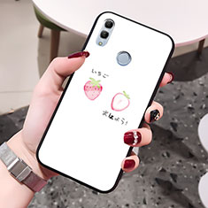 Silikon Hülle Handyhülle Rahmen Schutzhülle Spiegel Obst für Huawei Honor 10 Lite Rosa