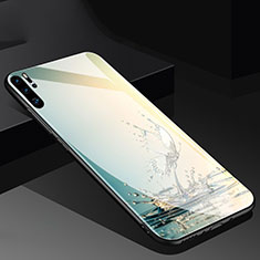 Silikon Hülle Handyhülle Rahmen Schutzhülle Spiegel Schmetterling für Huawei P30 Pro New Edition Grün