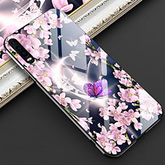 Silikon Hülle Handyhülle Rahmen Schutzhülle Spiegel Schmetterling für Huawei P30 Rosa