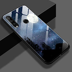 Silikon Hülle Handyhülle Rahmen Schutzhülle Spiegel Sternenhimmel für Huawei P30 Lite Schwarz