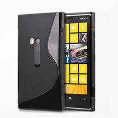Silikon Hülle Handyhülle S-Line Schutzhülle für Nokia Lumia 920 Schwarz