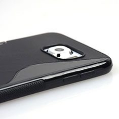 Silikon Hülle Handyhülle S-Line Schutzhülle für Samsung Galaxy S6 SM-G920 Schwarz