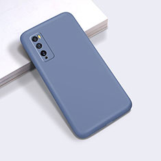 Silikon Hülle Handyhülle Ultra Dünn Flexible Schutzhülle 360 Grad Ganzkörper Tasche für Huawei Enjoy 20 Pro 5G Grau