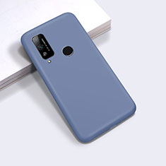 Silikon Hülle Handyhülle Ultra Dünn Flexible Schutzhülle 360 Grad Ganzkörper Tasche für Huawei Honor Play4T Grau