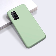 Silikon Hülle Handyhülle Ultra Dünn Flexible Schutzhülle 360 Grad Ganzkörper Tasche für Huawei Honor Play4T Pro Grün