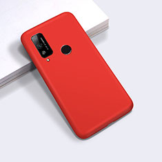 Silikon Hülle Handyhülle Ultra Dünn Flexible Schutzhülle 360 Grad Ganzkörper Tasche für Huawei Honor Play4T Rot