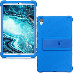 Silikon Hülle Handyhülle Ultra Dünn Flexible Schutzhülle 360 Grad Ganzkörper Tasche für Huawei MediaPad M6 8.4 Blau