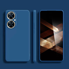 Silikon Hülle Handyhülle Ultra Dünn Flexible Schutzhülle 360 Grad Ganzkörper Tasche für Huawei Nova 11i Blau