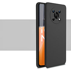 Silikon Hülle Handyhülle Ultra Dünn Flexible Schutzhülle 360 Grad Ganzkörper Tasche für Huawei Nova Y90 Schwarz