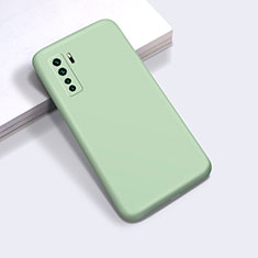 Silikon Hülle Handyhülle Ultra Dünn Flexible Schutzhülle 360 Grad Ganzkörper Tasche für Huawei P40 Lite 5G Grün