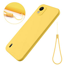 Silikon Hülle Handyhülle Ultra Dünn Flexible Schutzhülle 360 Grad Ganzkörper Tasche für Nokia C110 Gelb