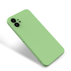 Silikon Hülle Handyhülle Ultra Dünn Flexible Schutzhülle 360 Grad Ganzkörper Tasche für Nothing Phone 1 Grün