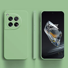 Silikon Hülle Handyhülle Ultra Dünn Flexible Schutzhülle 360 Grad Ganzkörper Tasche für OnePlus 12R 5G Minzgrün