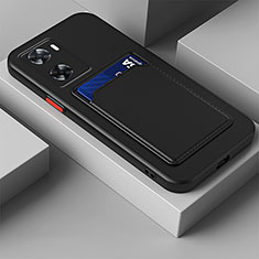 Silikon Hülle Handyhülle Ultra Dünn Flexible Schutzhülle 360 Grad Ganzkörper Tasche für OnePlus Nord N20 SE Schwarz