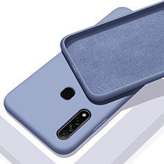 Silikon Hülle Handyhülle Ultra Dünn Flexible Schutzhülle 360 Grad Ganzkörper Tasche für Oppo A31 Grau