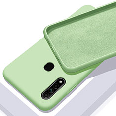 Silikon Hülle Handyhülle Ultra Dünn Flexible Schutzhülle 360 Grad Ganzkörper Tasche für Oppo A8 Grün