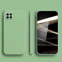 Silikon Hülle Handyhülle Ultra Dünn Flexible Schutzhülle 360 Grad Ganzkörper Tasche für Samsung Galaxy F22 4G Grün
