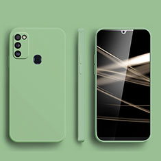 Silikon Hülle Handyhülle Ultra Dünn Flexible Schutzhülle 360 Grad Ganzkörper Tasche für Samsung Galaxy M21 (2021) Grün