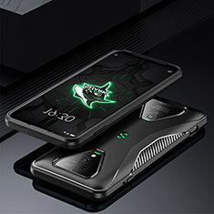 Silikon Hülle Handyhülle Ultra Dünn Flexible Schutzhülle 360 Grad Ganzkörper Tasche für Xiaomi Black Shark 3 Pro Schwarz
