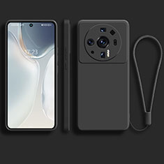 Silikon Hülle Handyhülle Ultra Dünn Flexible Schutzhülle 360 Grad Ganzkörper Tasche für Xiaomi Mi 12 Ultra 5G Schwarz
