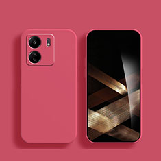 Silikon Hülle Handyhülle Ultra Dünn Flexible Schutzhülle 360 Grad Ganzkörper Tasche für Xiaomi Redmi 13C Pink