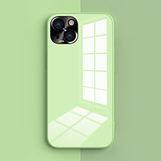 Silikon Hülle Handyhülle Ultra Dünn Flexible Schutzhülle 360 Grad Ganzkörper Tasche G01 für Apple iPhone 13 Armee-Grün