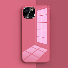 Silikon Hülle Handyhülle Ultra Dünn Flexible Schutzhülle 360 Grad Ganzkörper Tasche G01 für Apple iPhone 13 Pink