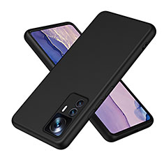 Silikon Hülle Handyhülle Ultra Dünn Flexible Schutzhülle 360 Grad Ganzkörper Tasche H01P für Xiaomi Mi 12T Pro 5G Schwarz